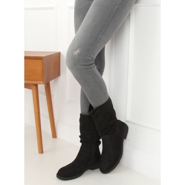 Bottines courtes femme noires CH1908 Noir le noir 4