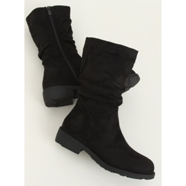 Bottines courtes femme noires CH1908 Noir 2