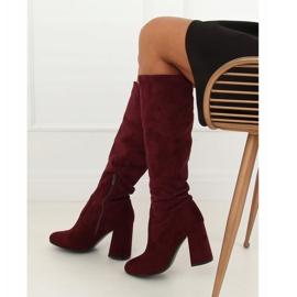 Escarpins bordeaux D7533 Wine Red rouge multicolore 2