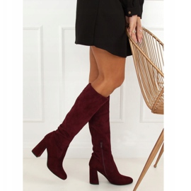 Escarpins bordeaux D7533 Wine Red rouge multicolore 3