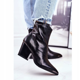 Bottes à Talons Femme Cuir Big Star Noir GG274919 1