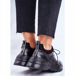 Baskets Femme Goe Cuir Noir GG2N3041 2