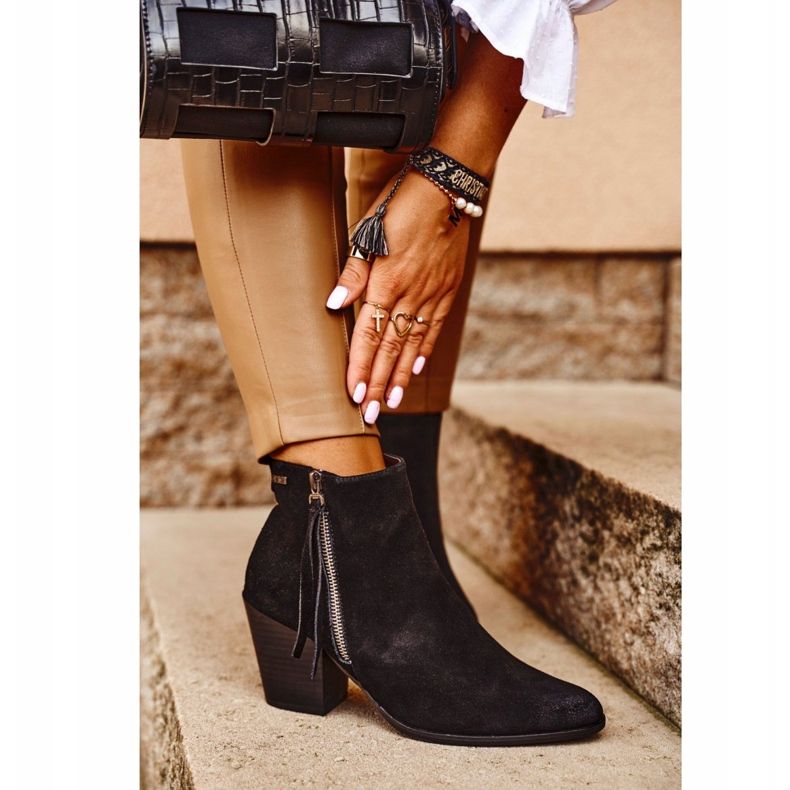 Bottes Femme À Talons Hauts Big Star Noir GG274362 le noir 2 Bottes Femme À Talons Hauts Big Star Noir GG274362 le noir 2