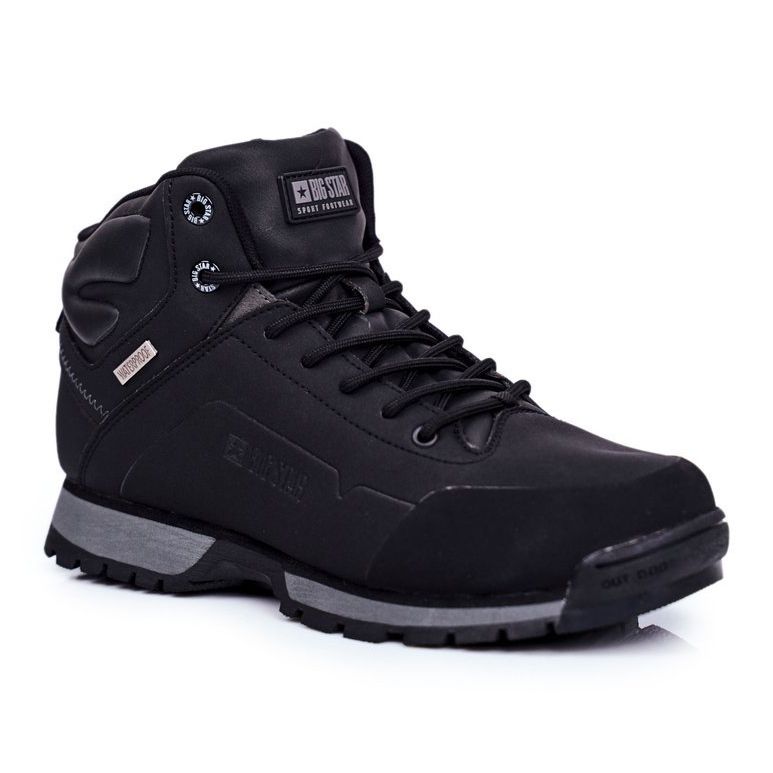 Chaussures de trekking pour hommes Big Star Outdoor Noir GG174395 1