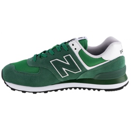 Chaussures New Balance M ML574SSP blanche vert 1