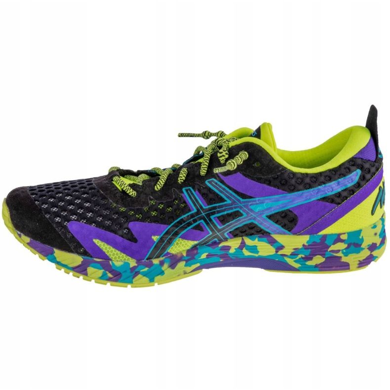 Asics Gel-Noosa Tri 12 M 1011A673-003 le noir violet bleu vert 1