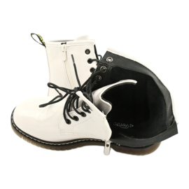Evento Bottes pour femmes, bottes blanches verni 20BT35-3001 7