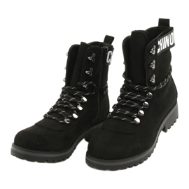 Evento Bottines Timber High Noir 9BT35-1331 Noir Popsi le noir 5