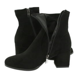 Evento Bottines Lycra noires 5