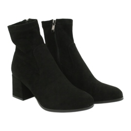 Evento Bottines Lycra noires le noir 4