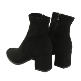 Evento Bottines Lycra noires 3