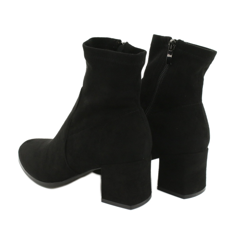 Evento Bottines Lycra noires 3