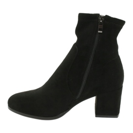 Evento Bottines Lycra noires le noir 1