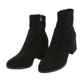 Evento Bottines Lycra noires le noir 2