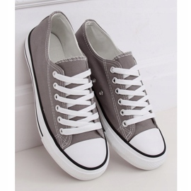 Baskets classiques grises pour femmes JD05P Gris 1