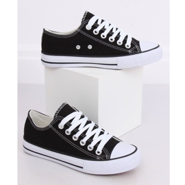 Baskets classiques noires pour femmes JD05 NOIR / BLANC le noir 3