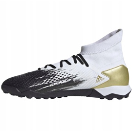 Chaussures de foot Adidas Predator 20.3 M Tf FW9191 le noir blanche 2 Chaussures de foot Adidas Predator 20.3 M Tf FW9191 le noir blanche 2