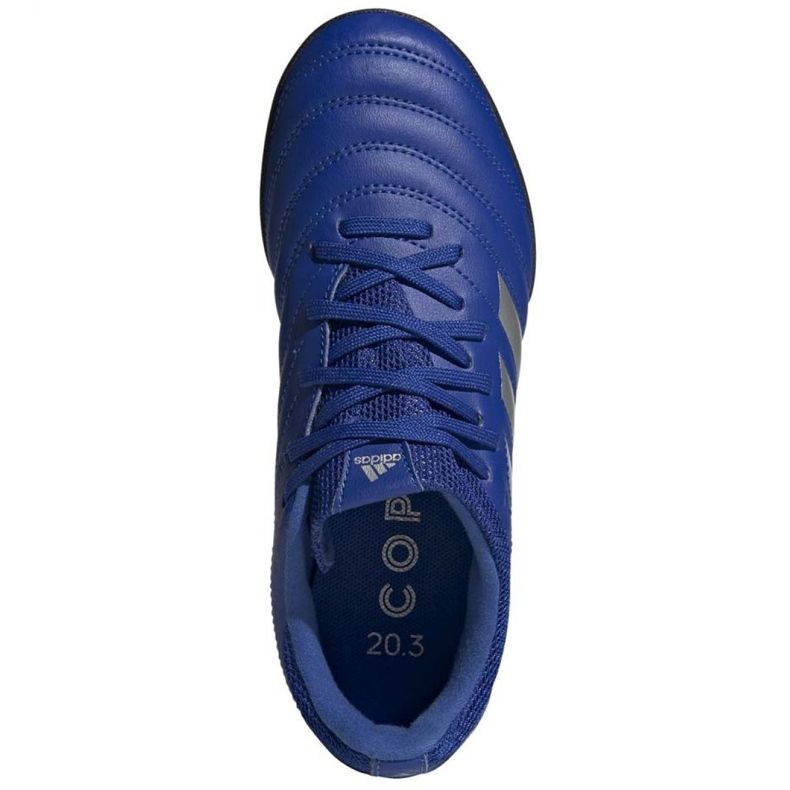 Chaussures de foot Adidas Copa 20.3 Tf Jr EH0915 bleu bleu 1