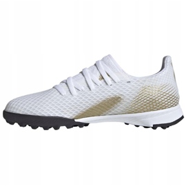 Chaussures de foot Adidas X GHOSTED.3 Tf Jr EG8214 gris gris 2