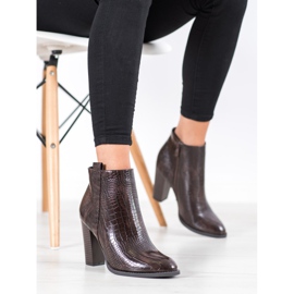 Seastar Bottes en éco-cuir brun 2