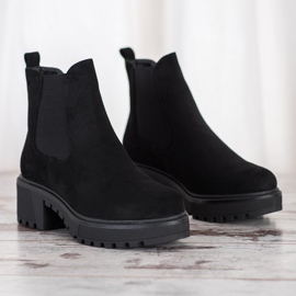 Seastar Bottines Chelsea classiques le noir 1