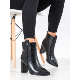 Seastar Bottes élégantes avec un motif le noir 3