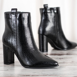 Seastar Bottes élégantes avec un motif noir 2