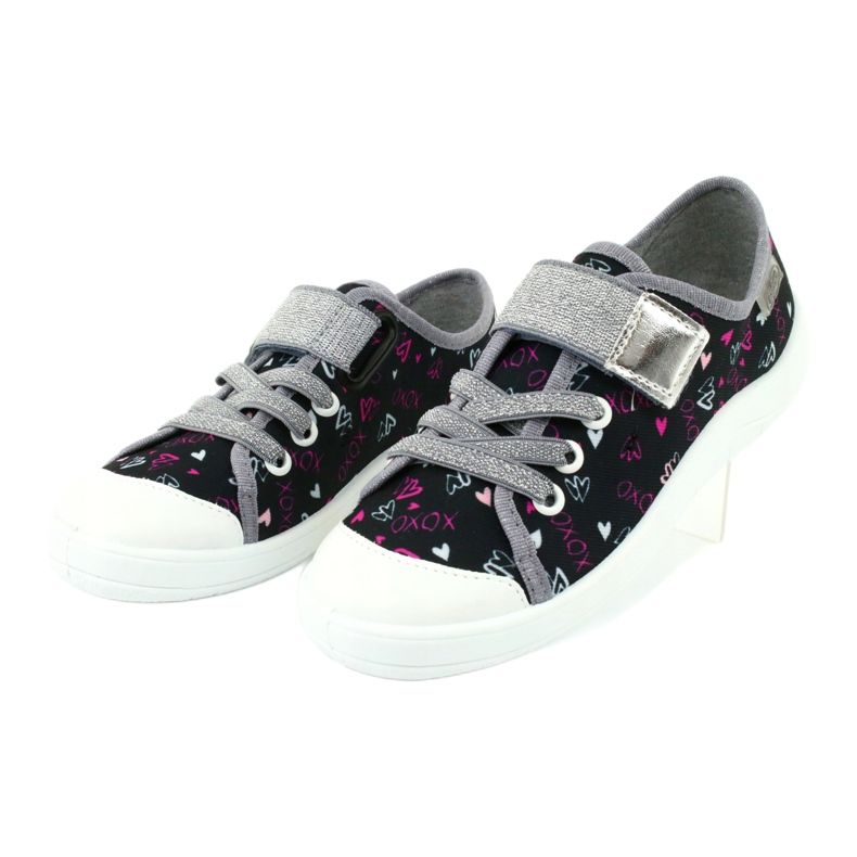 Chaussures pour enfants Befado 251Q142 argent gris multicolore 3
