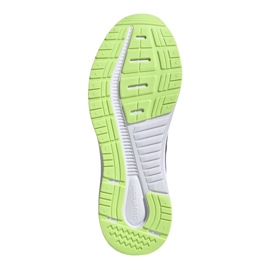 Chaussures de course Adidas Galaxy 5 M FW5702 blanche le noir gris 2