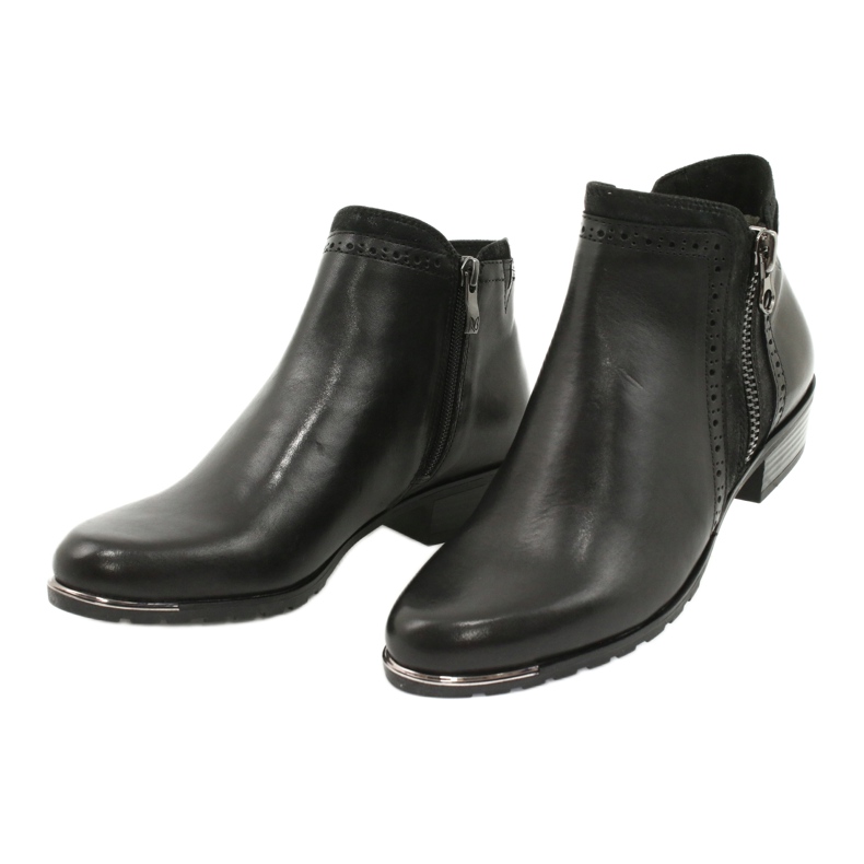 Bottes Caprice pour femmes peigne noir 25403-25 922 le noir 2 Bottes Caprice pour femmes peigne noir 25403-25 922 le noir 2