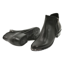 Bottes Caprice pour femmes peigne noir 25403-25 922 3