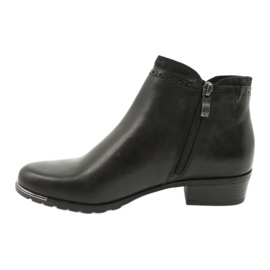 Bottes Caprice pour femmes peigne noir 25403-25 922 1