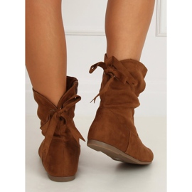 Camel DH26 Bottes femme Camel brun 4
