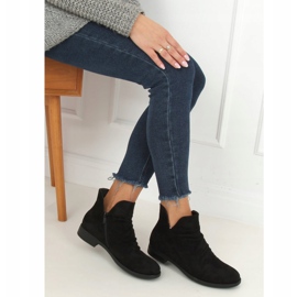 Boots avec une coupe en daim noir ST-21 Black le noir 2