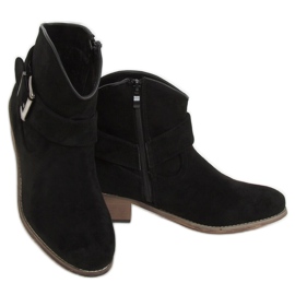 Noir Bottes noires pour femmes E2251 Noir 1