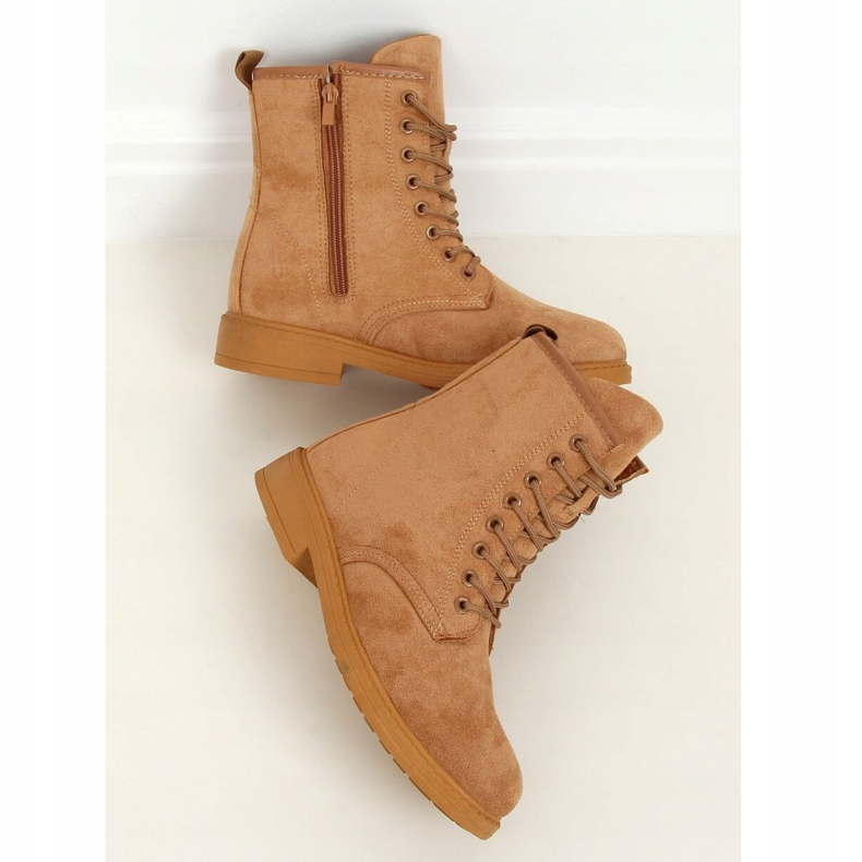 Camel E2002 Bottines à lacets Camel brun 2