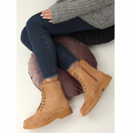 Camel E2002 Bottines à lacets Camel brun 4