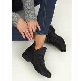 Bottes noires avec une face découpée noir ST-22P Noir le noir 4