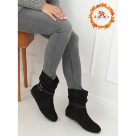 Bottines femme noires noir DH28 Noir le noir 1