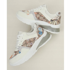 Blanc NB332 Chaussures de sport blanches multicolore 1