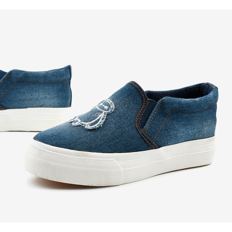 Jean baskets Cherilena bleu marin bleu 1 Jean baskets Cherilena bleu marin bleu 1