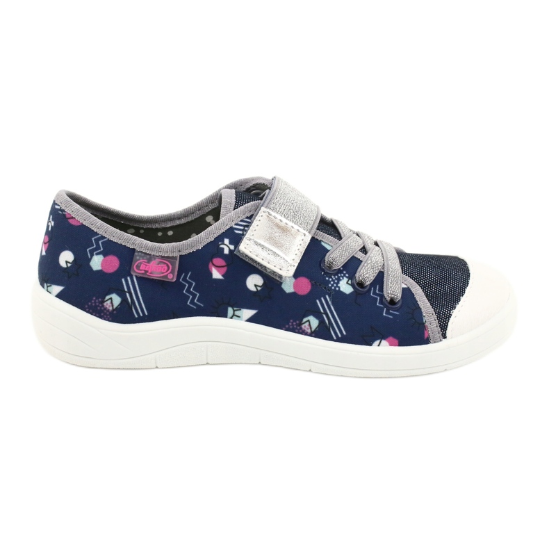 Chaussures pour enfants Befado 251Y149 bleu marine gris multicolore 1