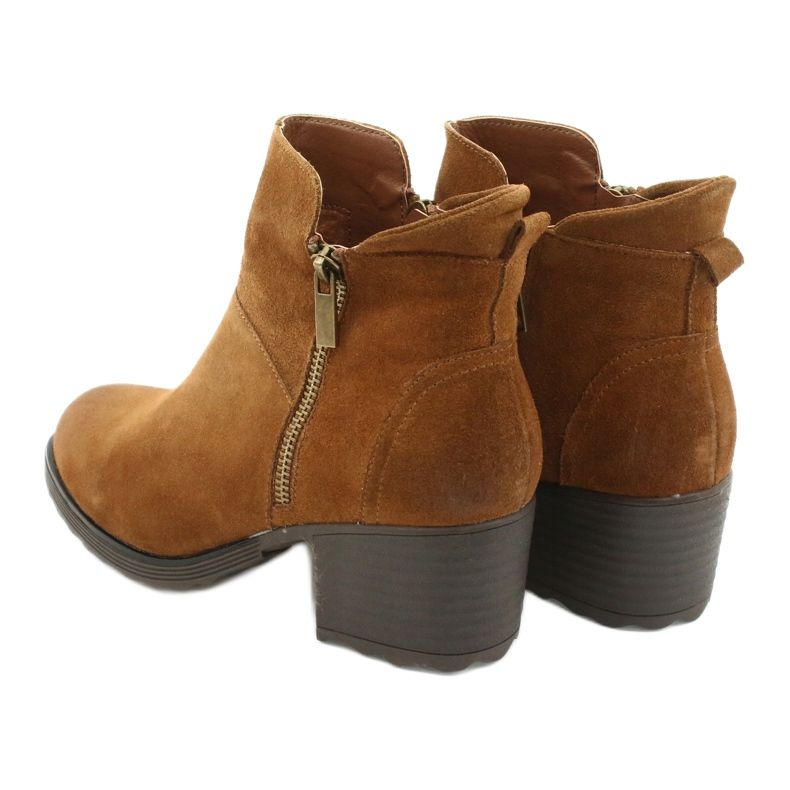 Camel American Club SH07 bottines camel brun 3