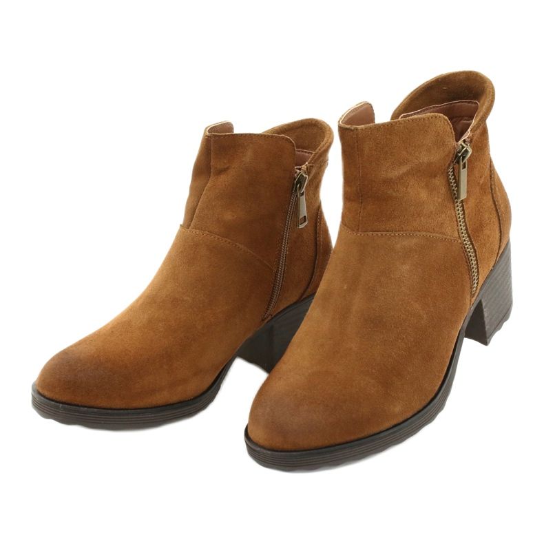 Camel American Club SH07 bottines camel brun 2