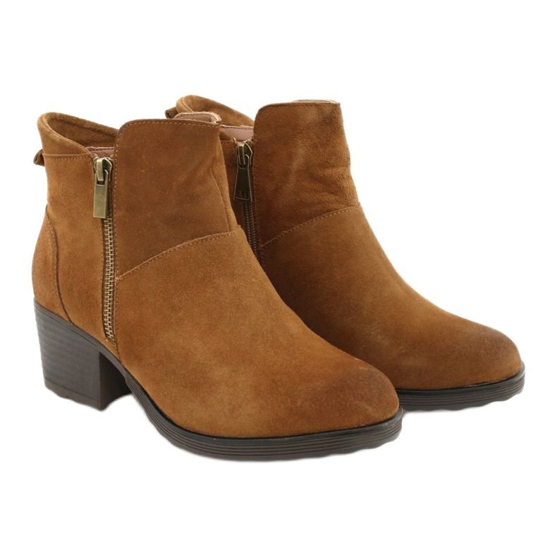 Camel American Club SH07 bottines camel brun 4
