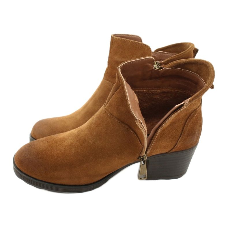 Camel American Club SH07 bottines camel brun 5