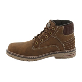Trekking cuir American Club RH36 chameau brun 1 Trekking cuir American Club RH36 chameau brun 1