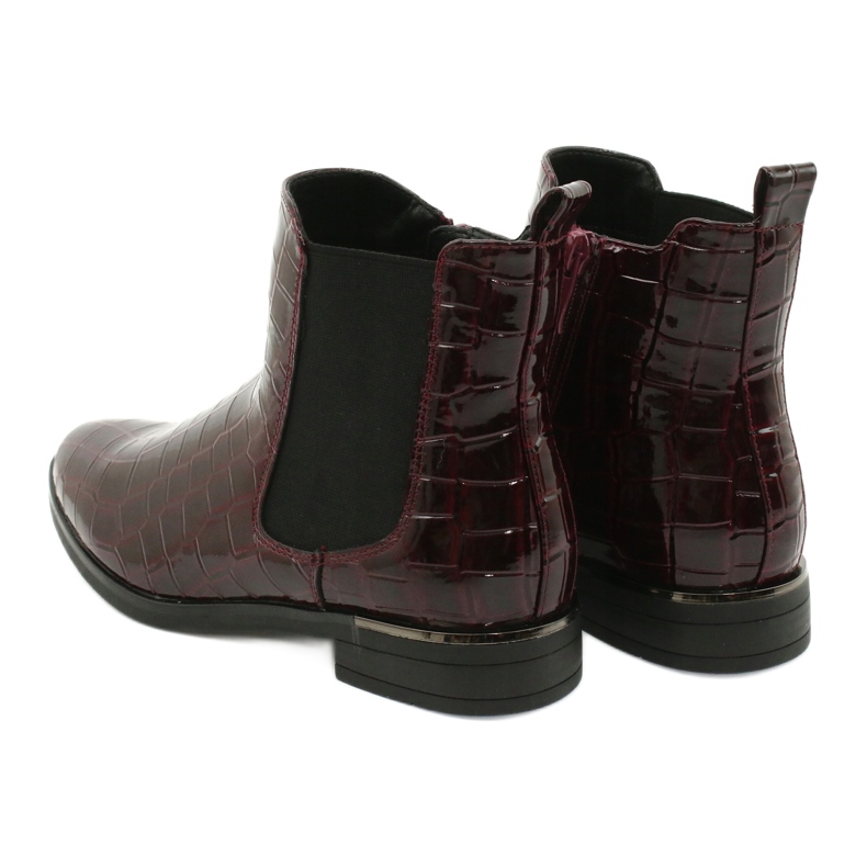 Bottes Jodhpur Filippo DBT1568 / 20 BG rouge 3 Bottes Jodhpur Filippo DBT1568 / 20 BG rouge 3