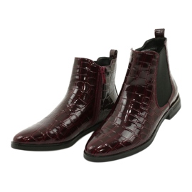 Bottes Jodhpur Filippo DBT1568 / 20 BG rouge 2 Bottes Jodhpur Filippo DBT1568 / 20 BG rouge 2