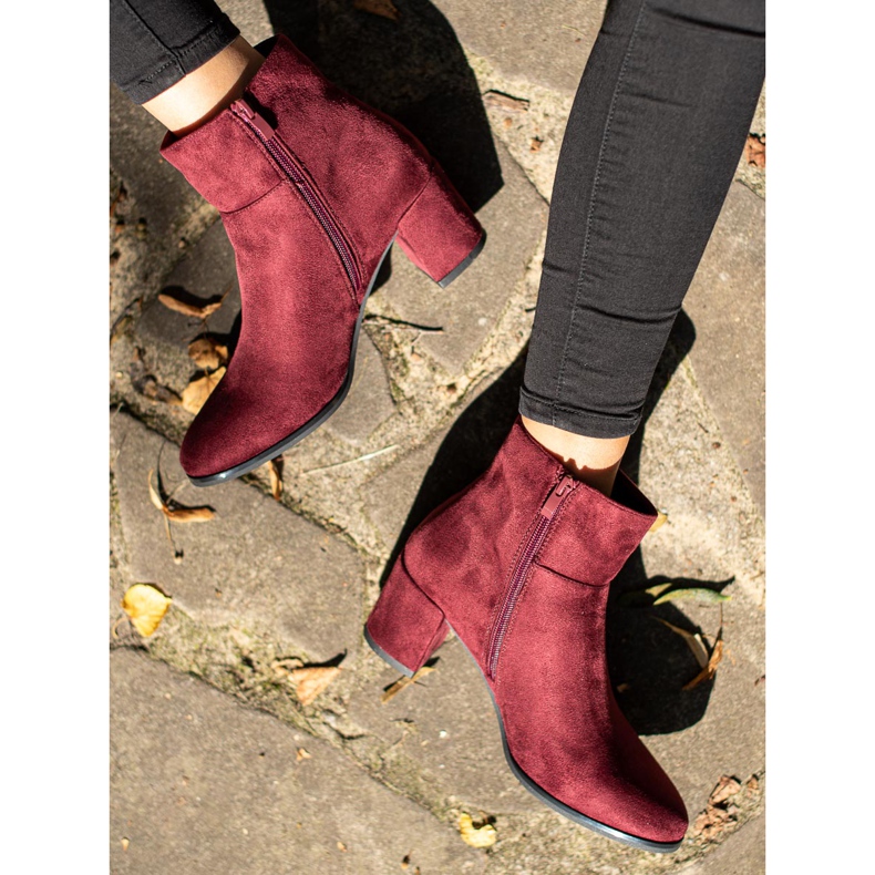 Sergio Leone Bottes bordeaux rouge 1